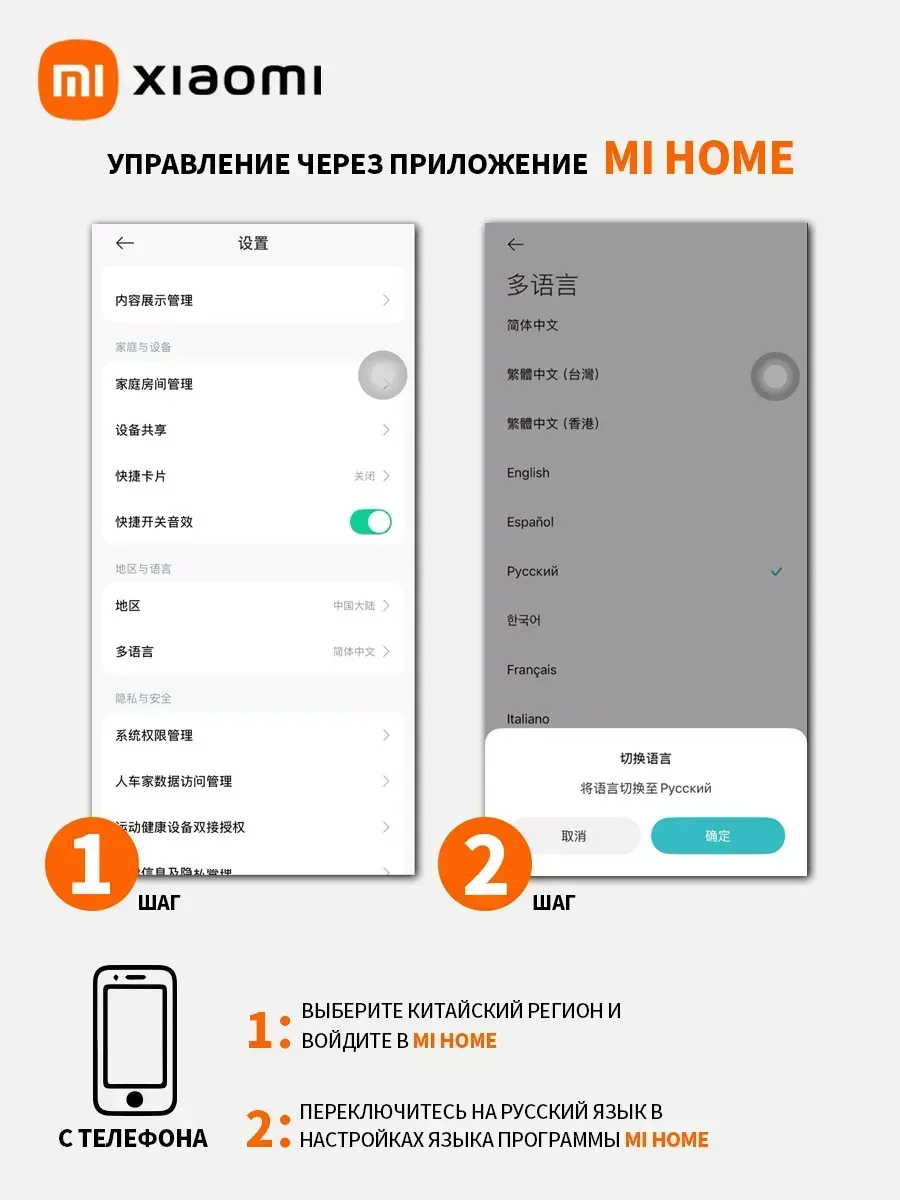 Умные весы Xiaomi Smart Body Fat Scale S200 ( MJTZC02YM/BHR8410CN) Белый