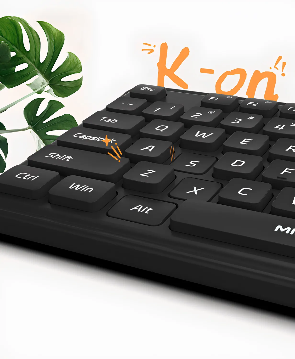Беспроводная клавиатура с мышкой Xiaomi MIIIW Wireless Keyboard and Mouse Combo Gen 3 (MW24PB03) Черный
