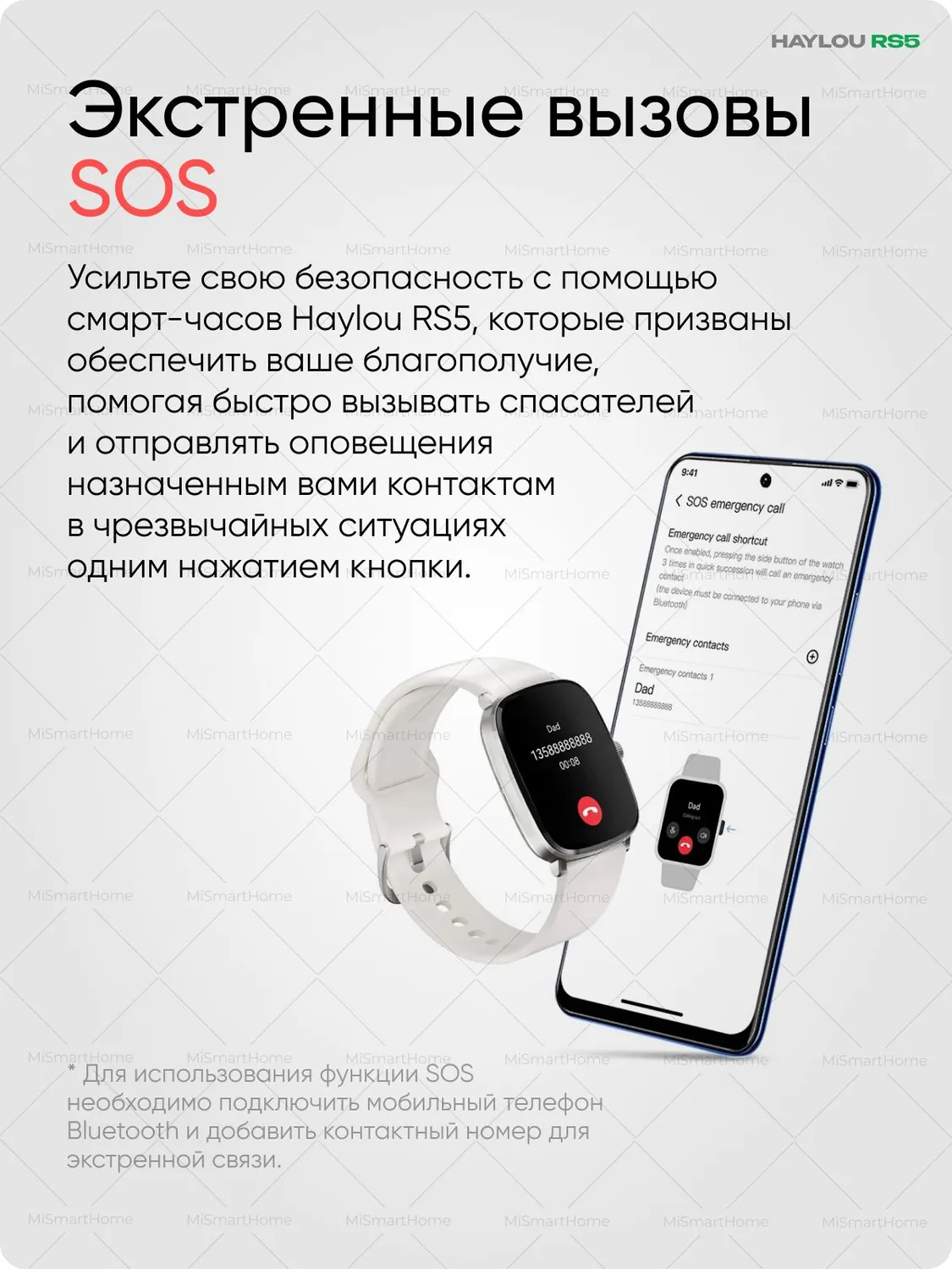 Умные смарт-часы Xiaomi Haylou RS5 (Черный)