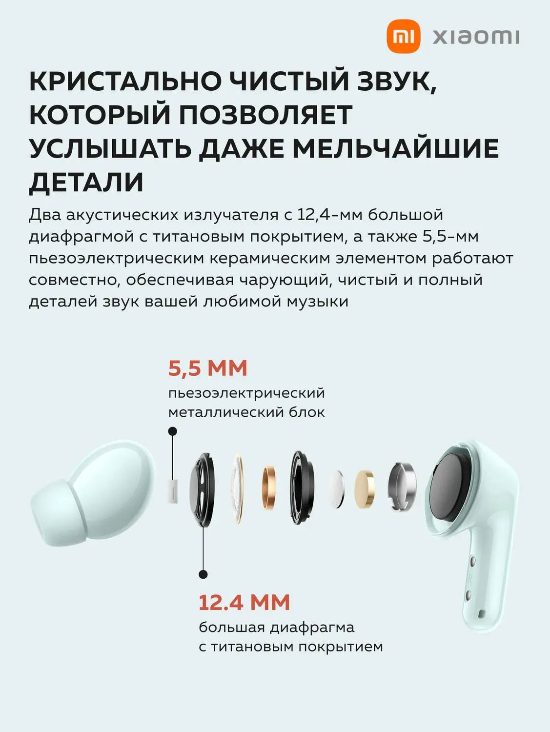 Наушники Redmi Buds 6 (Чёрный)
