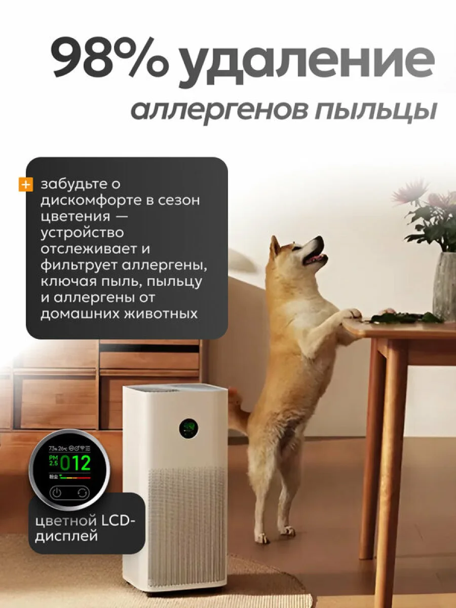 Очиститель воздуха Xiaomi Mijia Smart Air Purifier 5 (China Version)