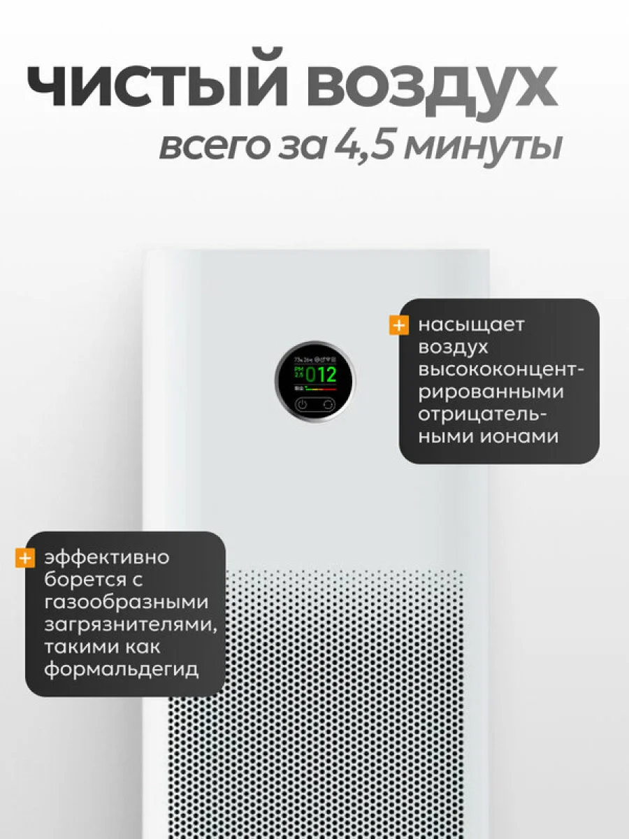 Очиститель воздуха Xiaomi Mijia Smart Air Purifier 5 (China Version)