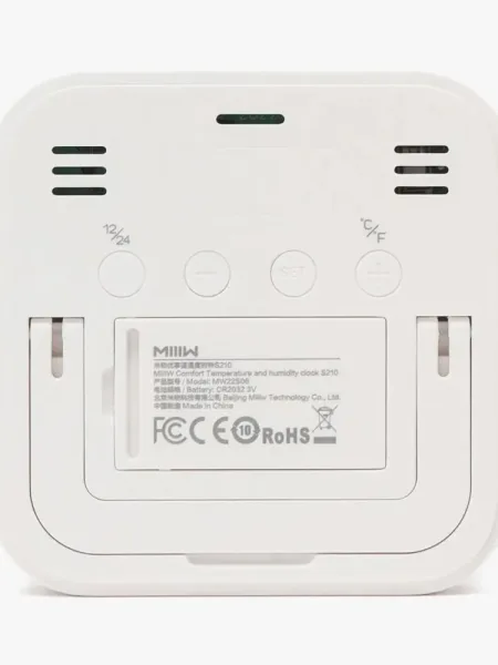 Датчик температуры и влажности с часами Xiaomi MIIIW Comfort Temperature And Humidity Clock S210 (MW22S06)