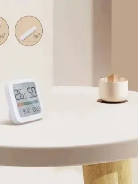 Датчик температуры и влажности с часами Xiaomi MIIIW Comfort Temperature And Humidity Clock S210 (MW22S06)