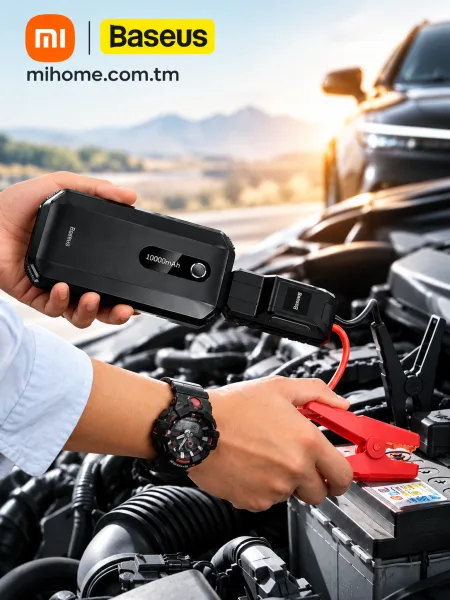 Пусковое устройство Baseus Super Energy Air Car Jump Starter BS-CH001 (10000 mAh)