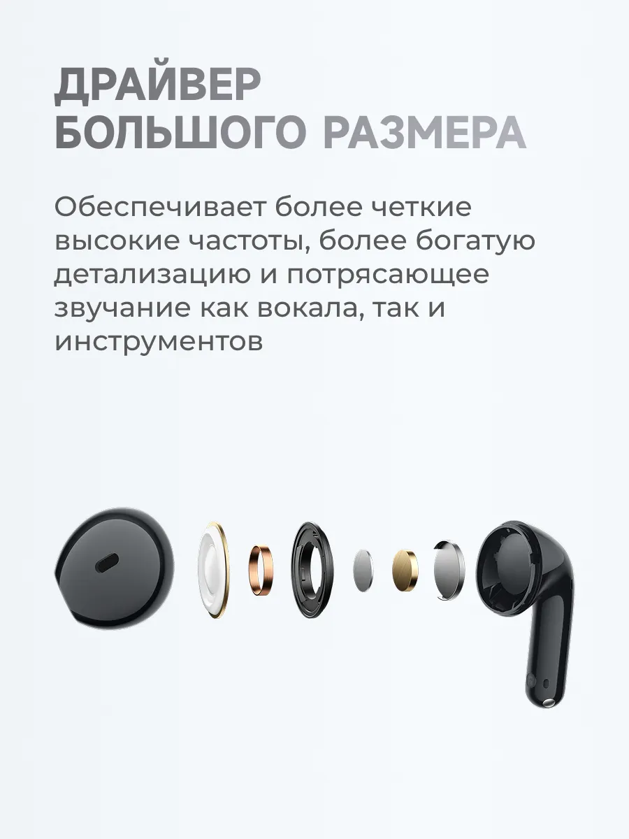 Наушники Redmi Buds 8 Active (Черный)