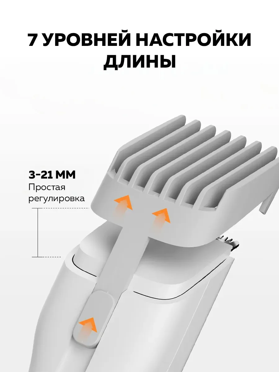 Машинка для стрижки волос Xiaomi Enchen Boost (Черный)