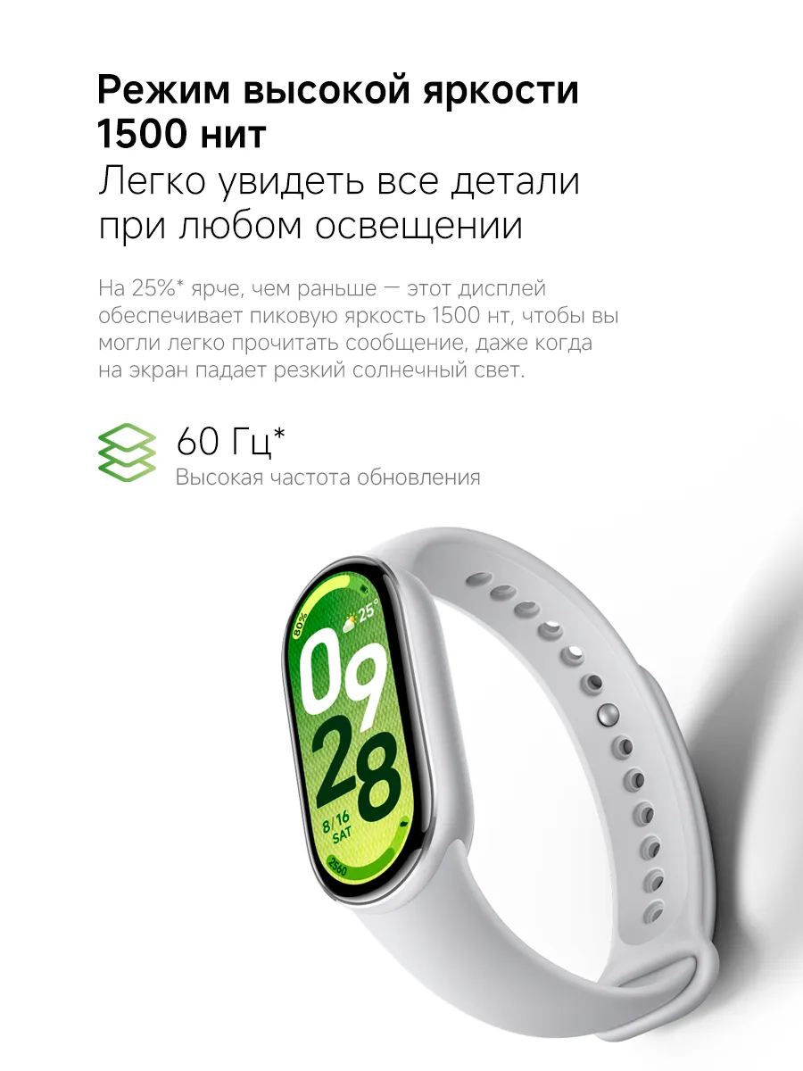Фитнес браслет Xiaomi Mi Smart Band 10 (Чёрный) Global Version
